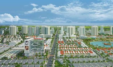 Phối cảnh khu đô thị Đông Tăng Long