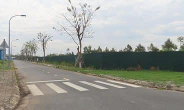 Khu vực triển khai dinh thự ven hồ